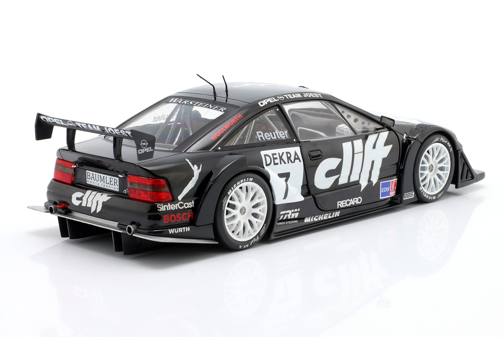 Manuel Reuter #7 Opel Calibra V6 4x4 Team Joest DTM / ITC Champion 1996  