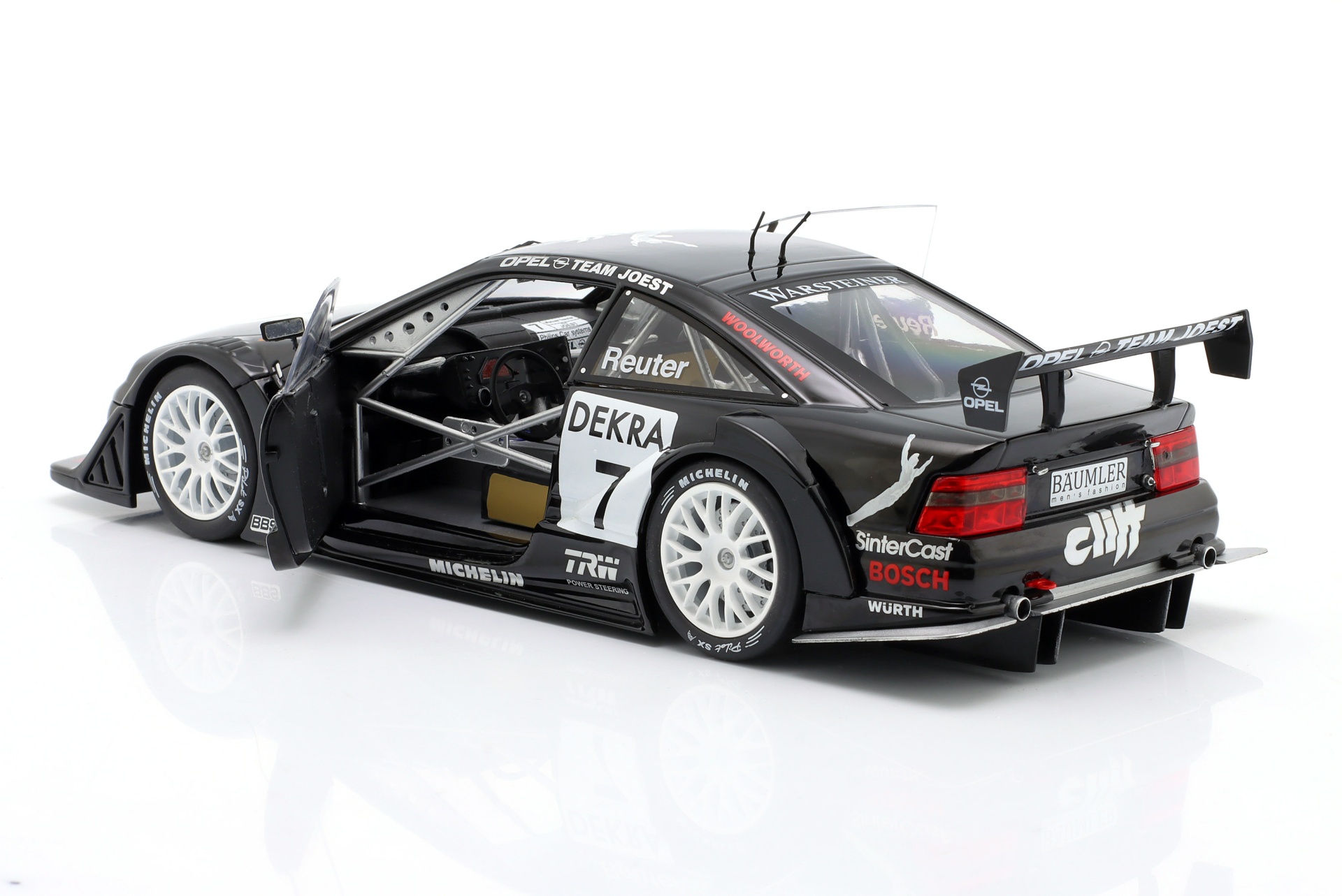 Manuel Reuter #7 Opel Calibra V6 4x4 Team Joest DTM / ITC Champion 1996  