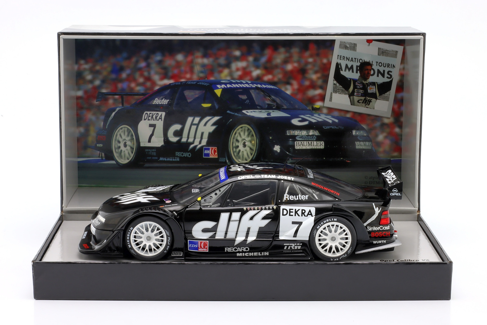 Manuel Reuter #7 Opel Calibra V6 4x4 Team Joest DTM / ITC Champion 1996  