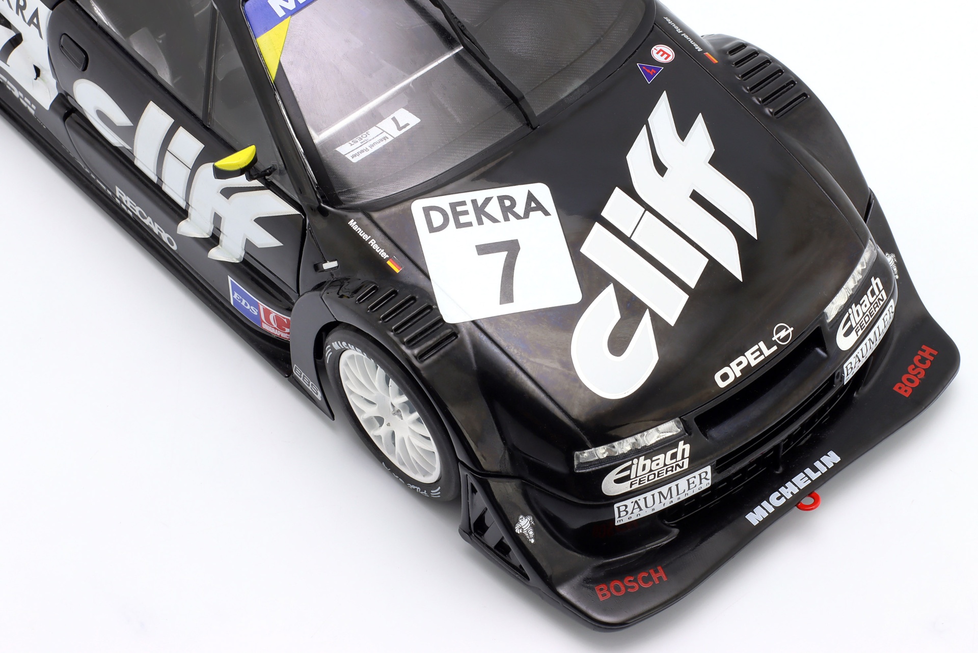 Manuel Reuter #7 Opel Calibra V6 4x4 Team Joest DTM / ITC Champion 1996  