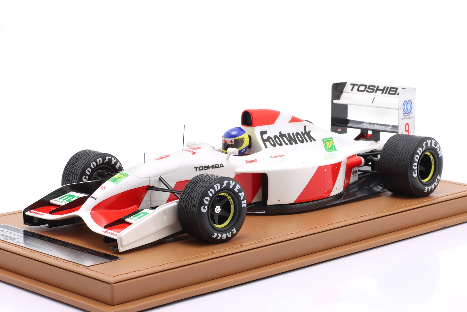 Michele Alboreto Footwork FA13 #9 5th Spanien GP Formel 1 1992  