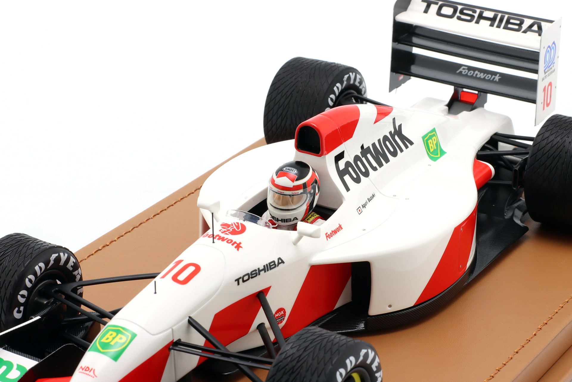 Aguri Suzuki Footwork FA13 #10 9th Belgien GP Formel 1 1992  