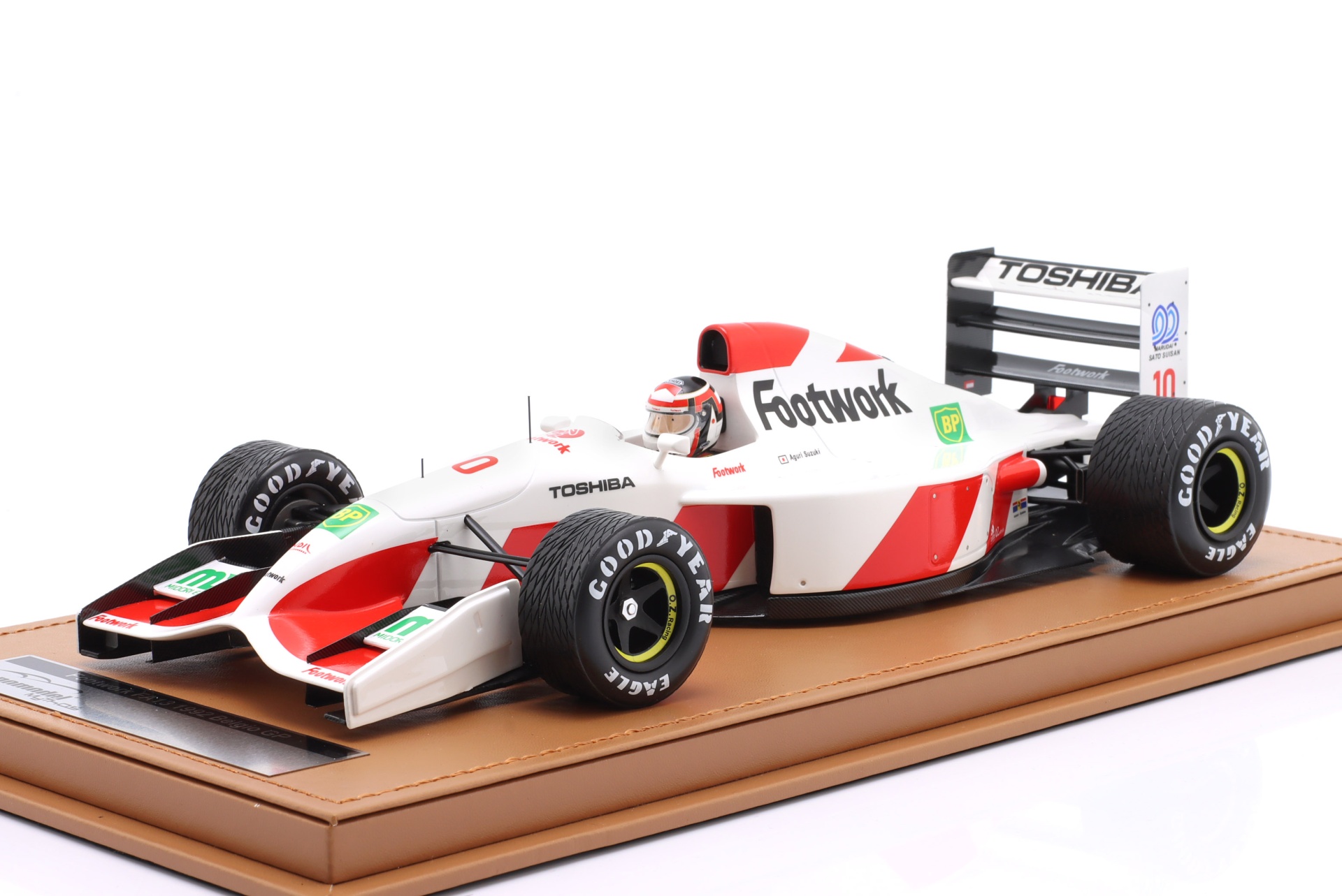 Aguri Suzuki Footwork FA13 #10 9th Belgien GP Formel 1 1992  