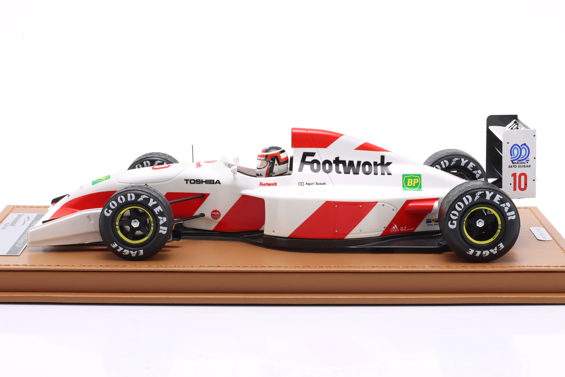 Aguri Suzuki Footwork FA13 #10 9th Belgien GP Formel 1 1992  