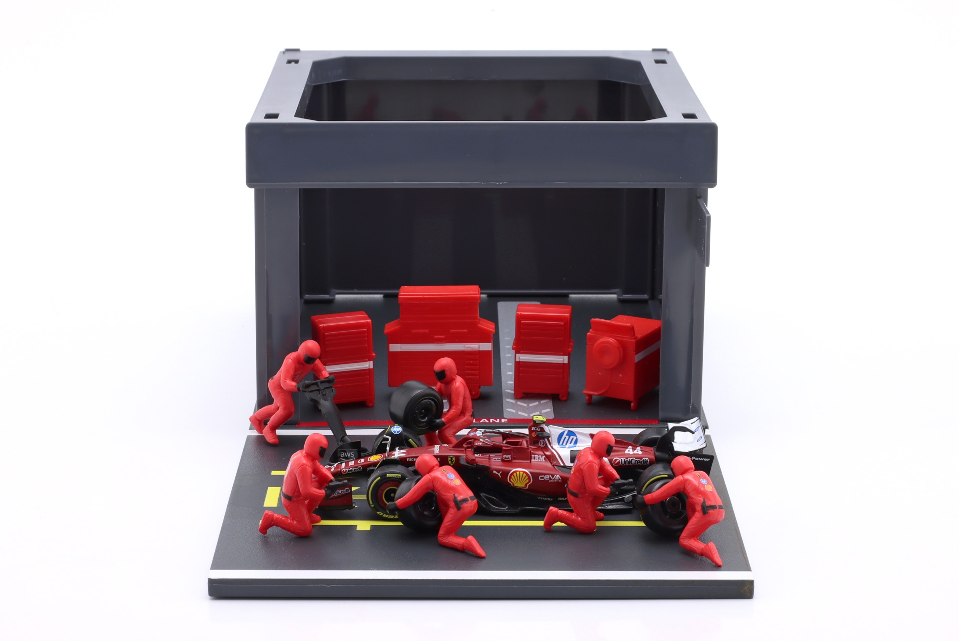 Pit Stop Diorama Lewis Hamilton #44 Formel 1 2025  