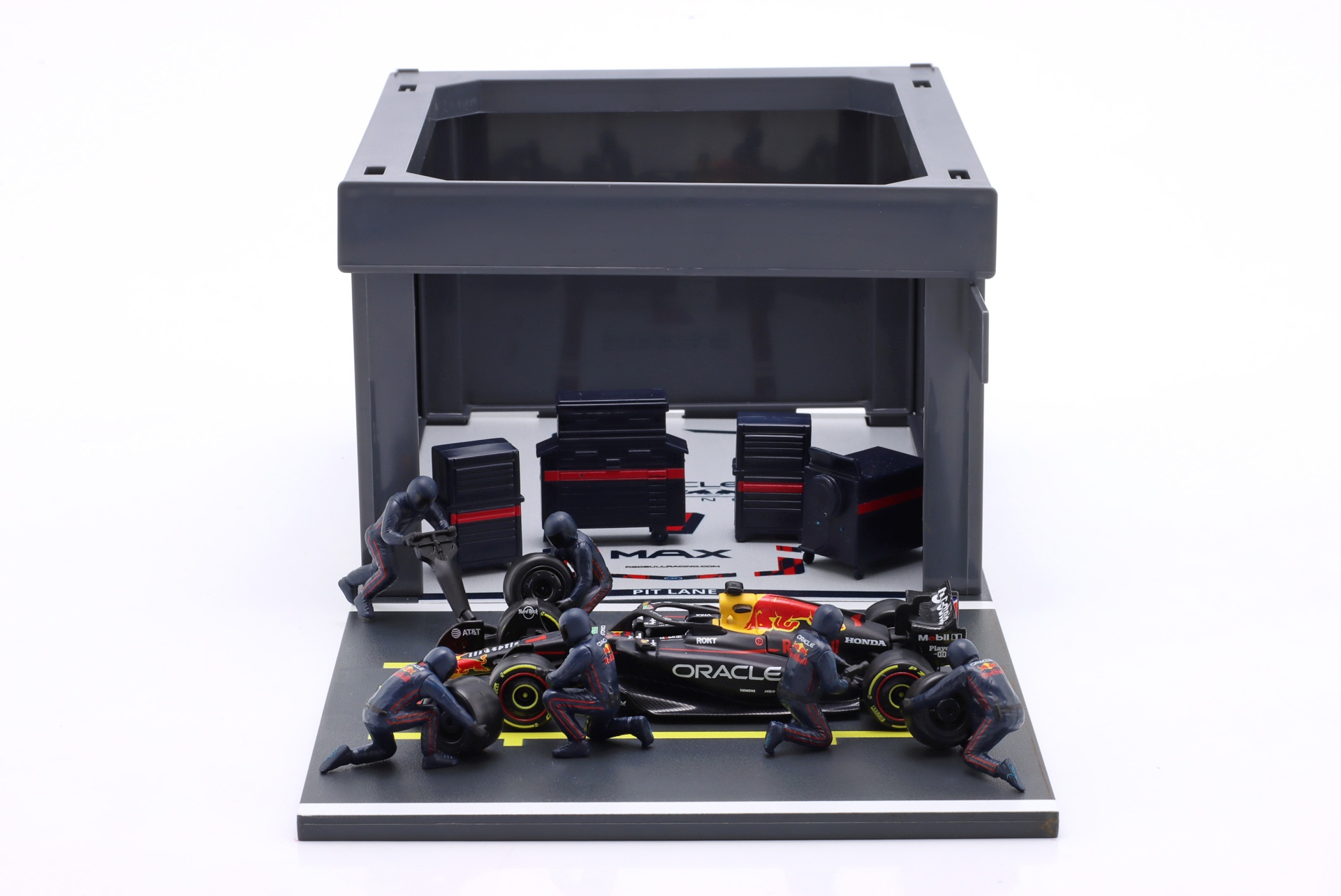 Pit Stop Diorama Max Verstappen #1 Formel 1 2025  