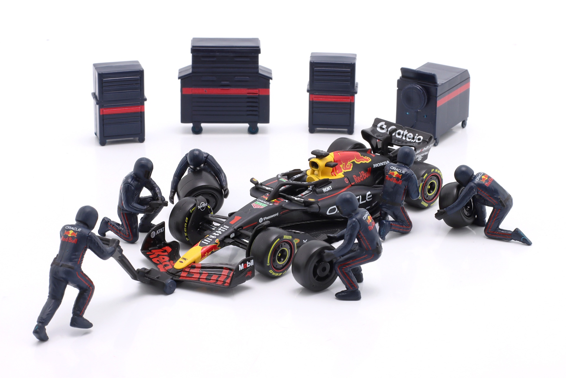 Pit Stop Diorama Max Verstappen #1 Formel 1 2025  