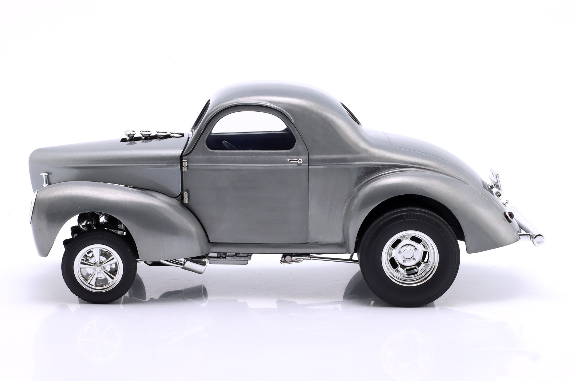 Willys Gasser Hammered Steel Baujahr 1940 clear finish  