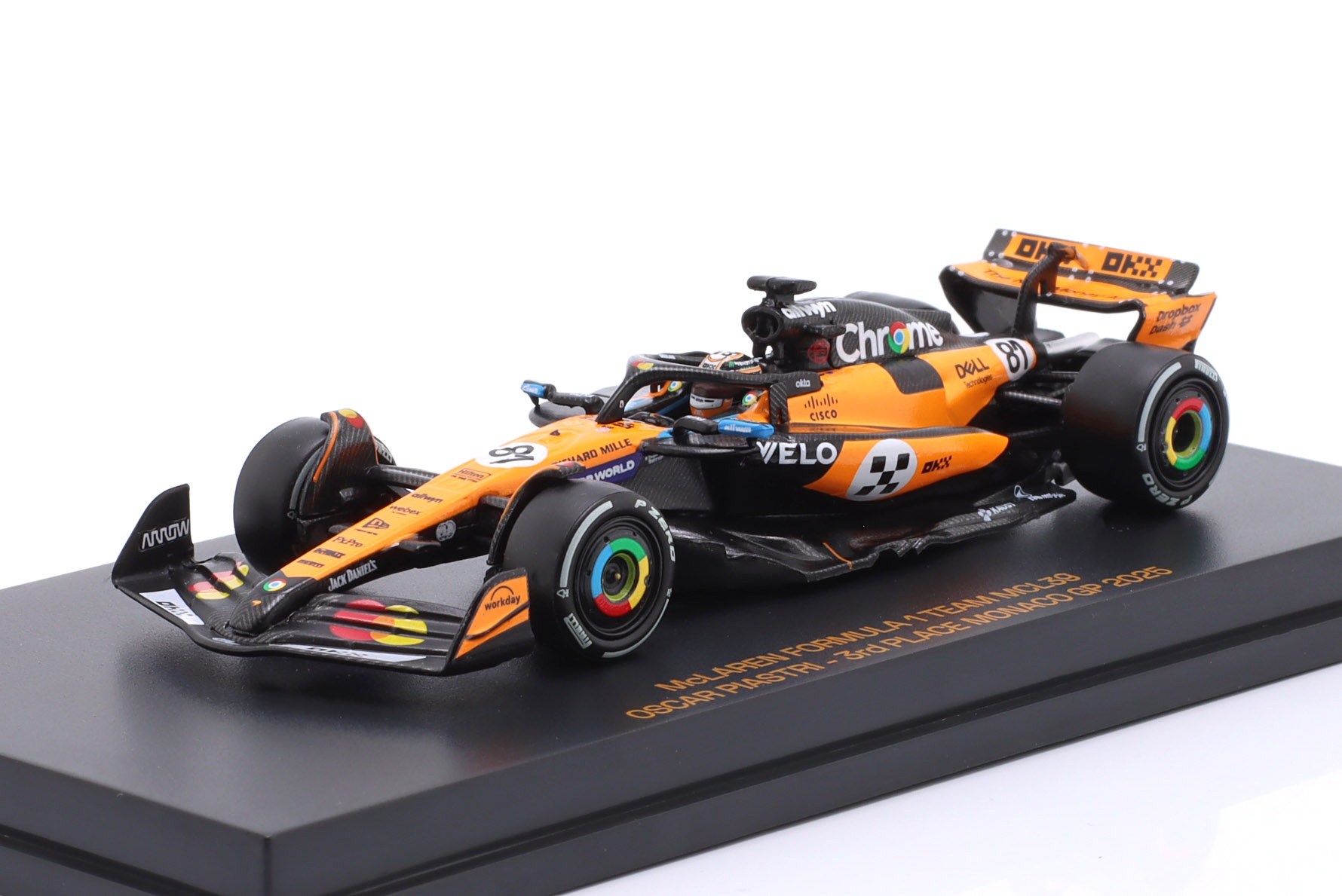 Oscar Piastri McLaren MCL39 #81 3rd Monaco GP Formel 1 2025  