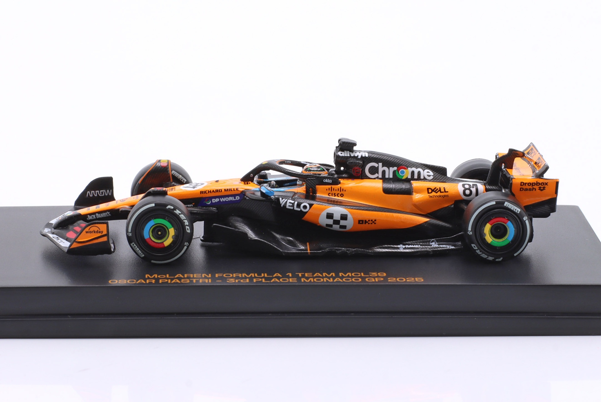 Oscar Piastri McLaren MCL39 #81 3rd Monaco GP Formel 1 2025  