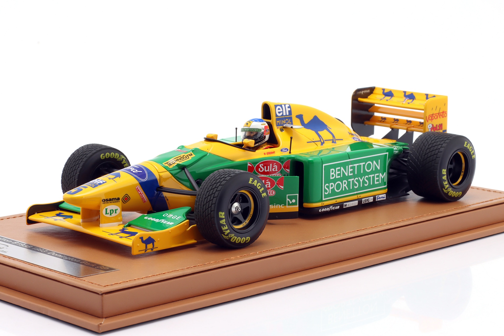 Michael Schumacher Benetton B193B #5 2nd British GP Formel 1 1993  