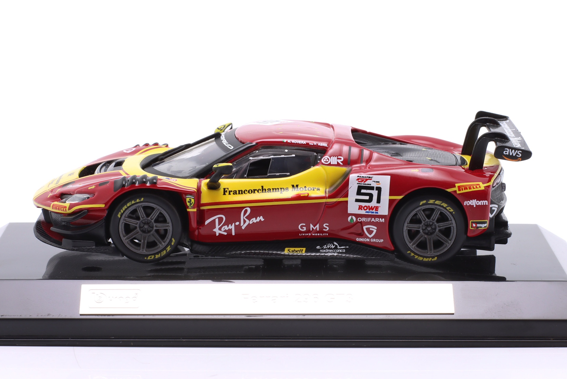 Ferrari 296 GT3 #51 3rd 24h Spa 2025 AF Corse Francorchamps Motors  