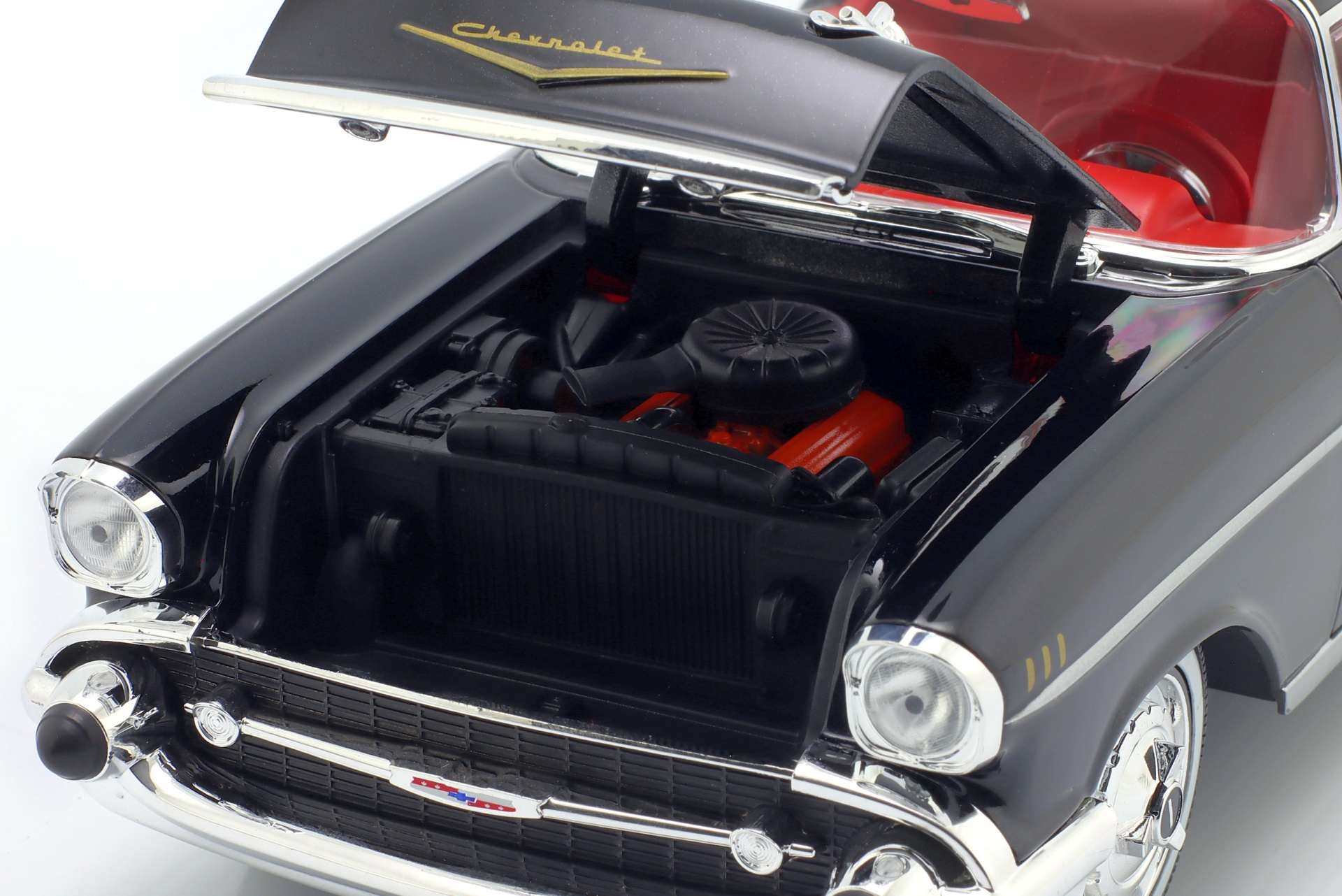 Chevrolet Bel Air Coupe Baujahr 1957 schwarz  
