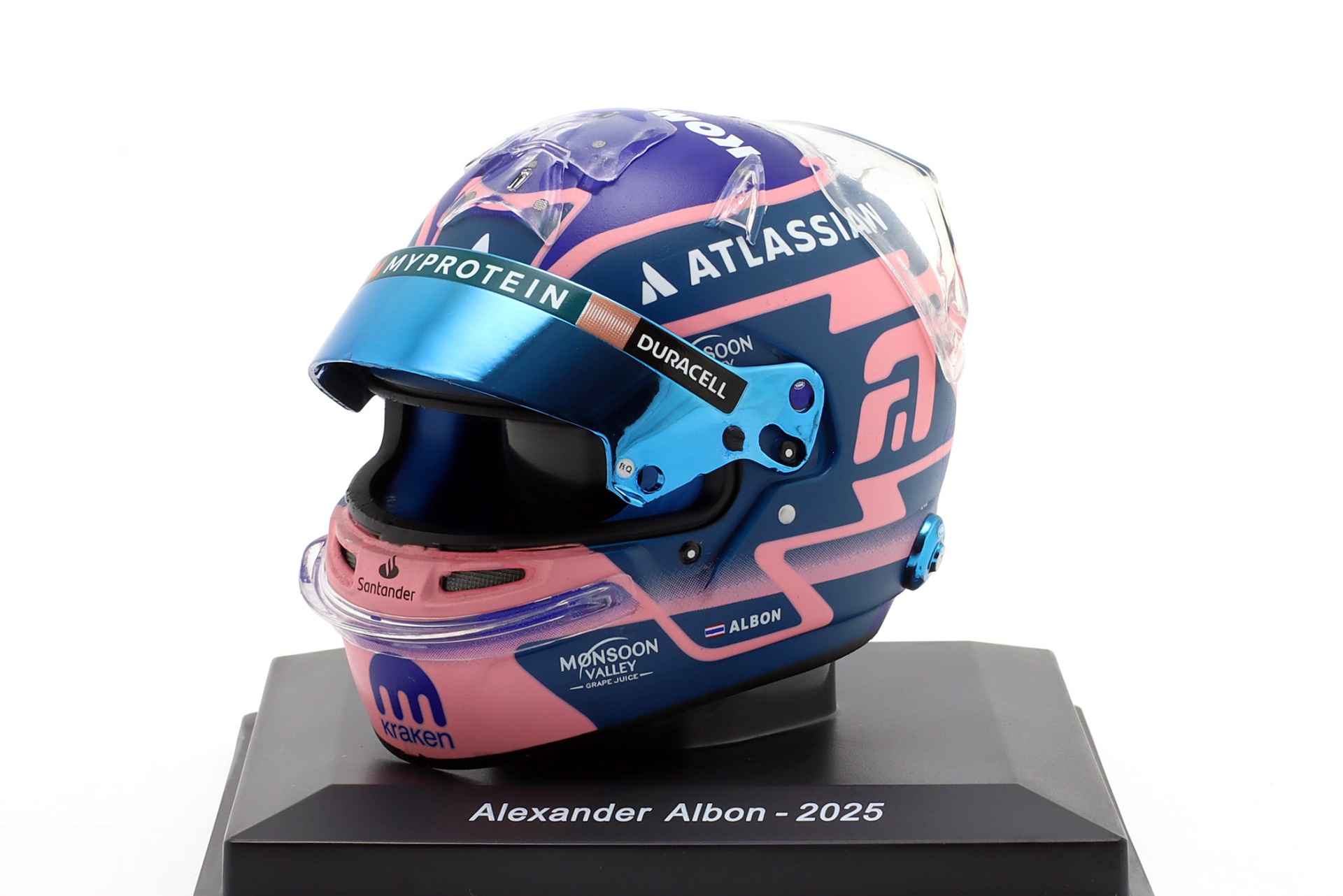 Alex Albon #23 Williams Racing Formel 1 2025 Helm  