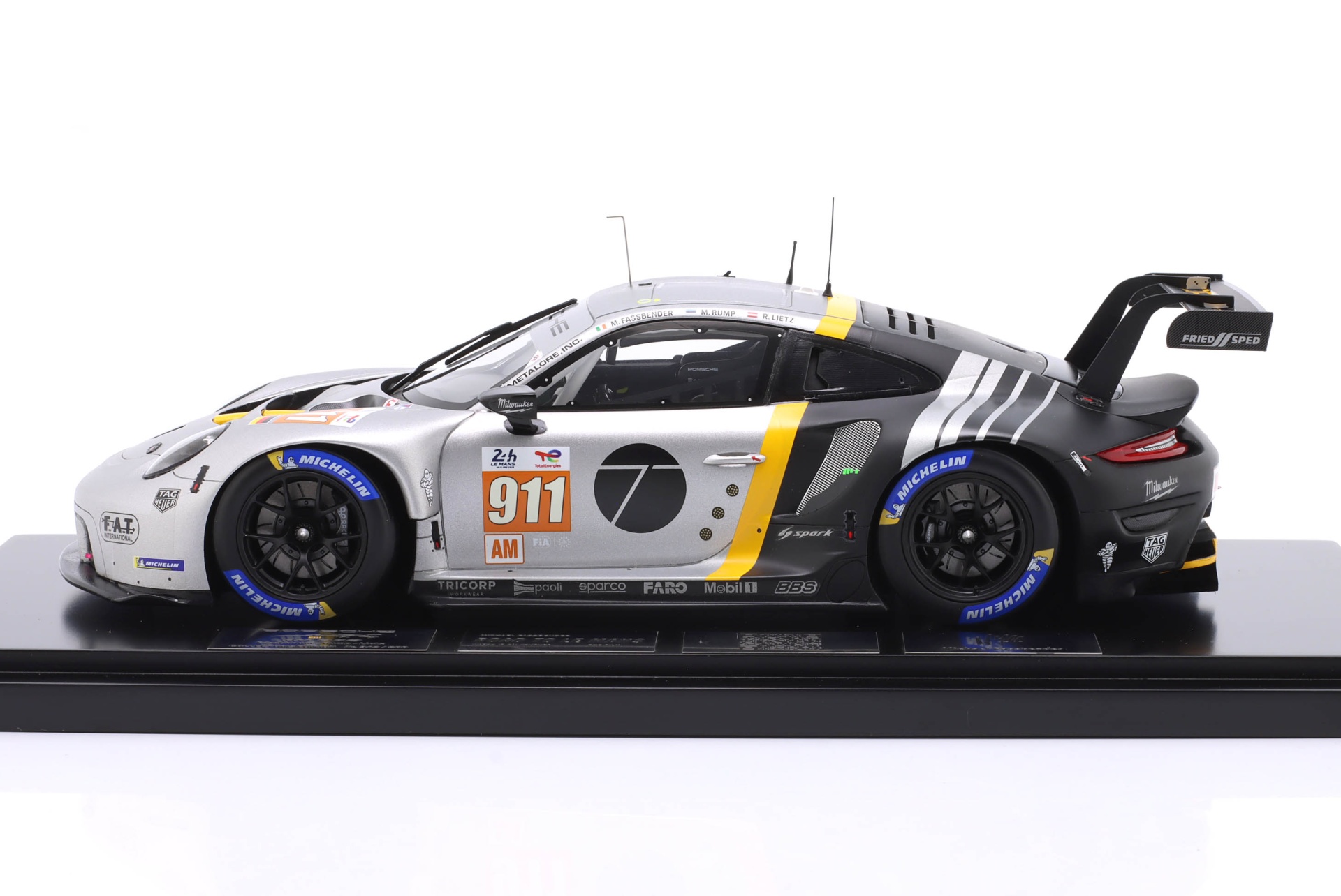 Porsche 911 RSR-19 #911 24h LeMans 2023 Fassbender, Lietz, Rump  