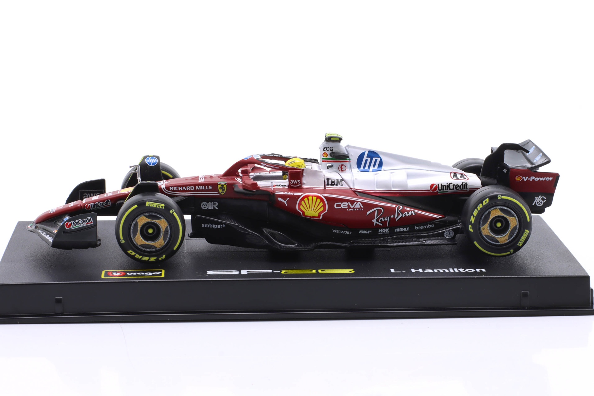 Lewis Hamilton Ferrari SF-25 #44 6th Italien GP Formel 1 2025  