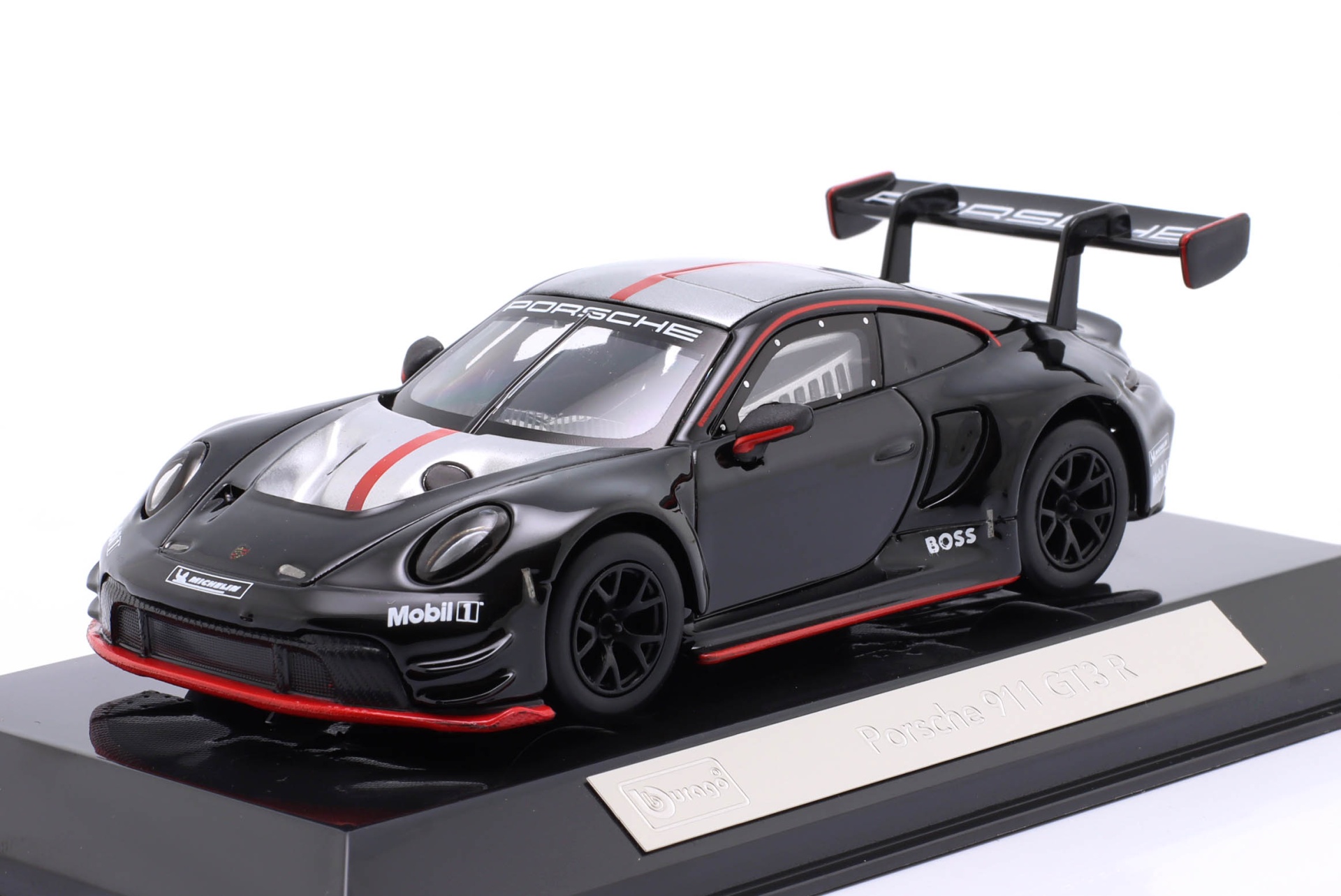 Porsche 911 (992) GT3 R schwarz / silber  