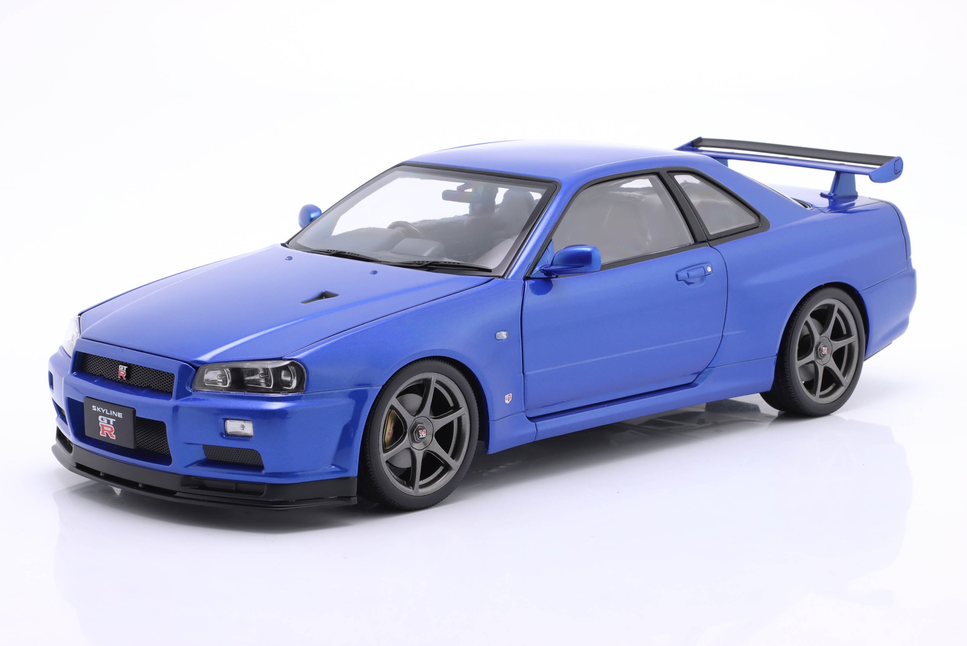 Nissan Skyline GT-R (R34) V-Spec II OEM-Felgen 2001 blau metallic  