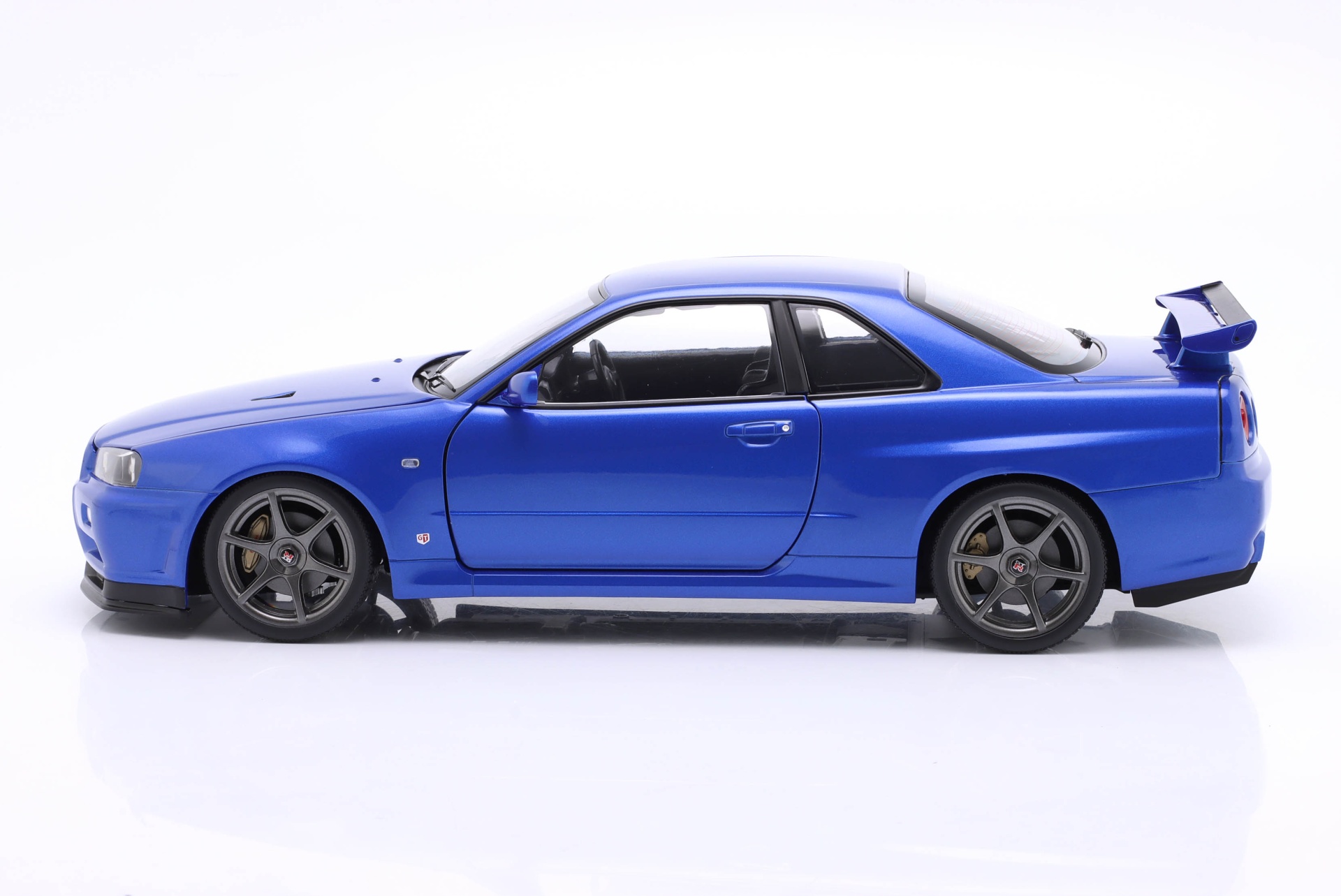 Nissan Skyline GT-R (R34) V-Spec II OEM-Felgen 2001 blau metallic  