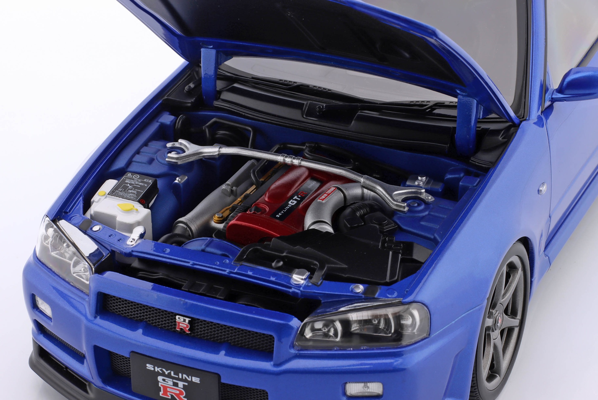 Nissan Skyline GT-R (R34) V-Spec II OEM-Felgen 2001 blau metallic  