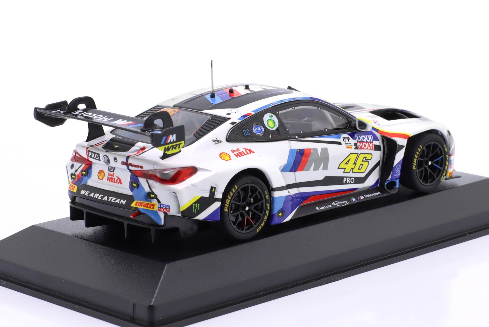 BMW M4 GT3 #46 6th 12h Bathurst 2023 Farfus, Martin, Rossi  