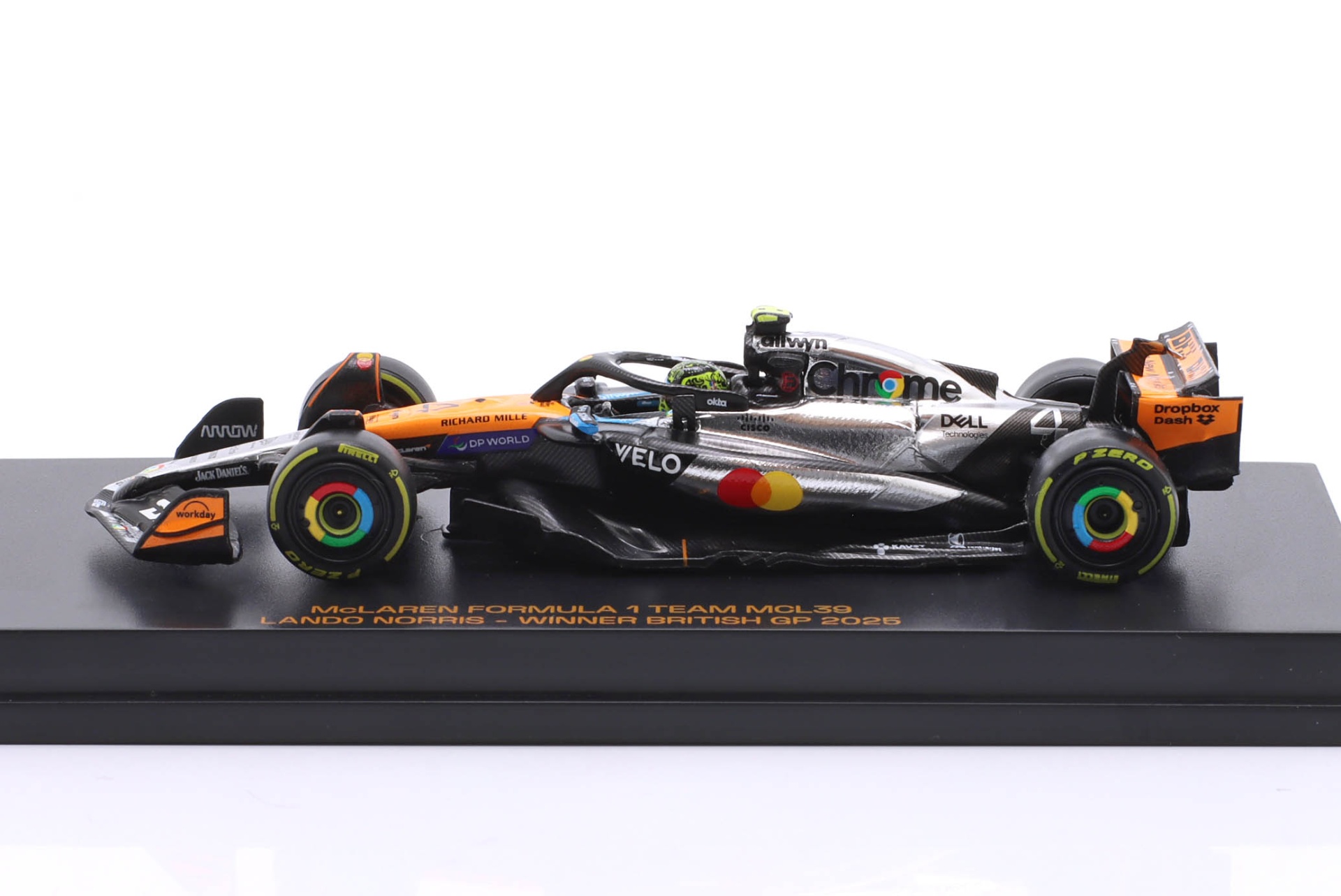 Lando Norris McLaren MCL39 #4 Sieger British GP Formel 1 Weltmeister 2025  