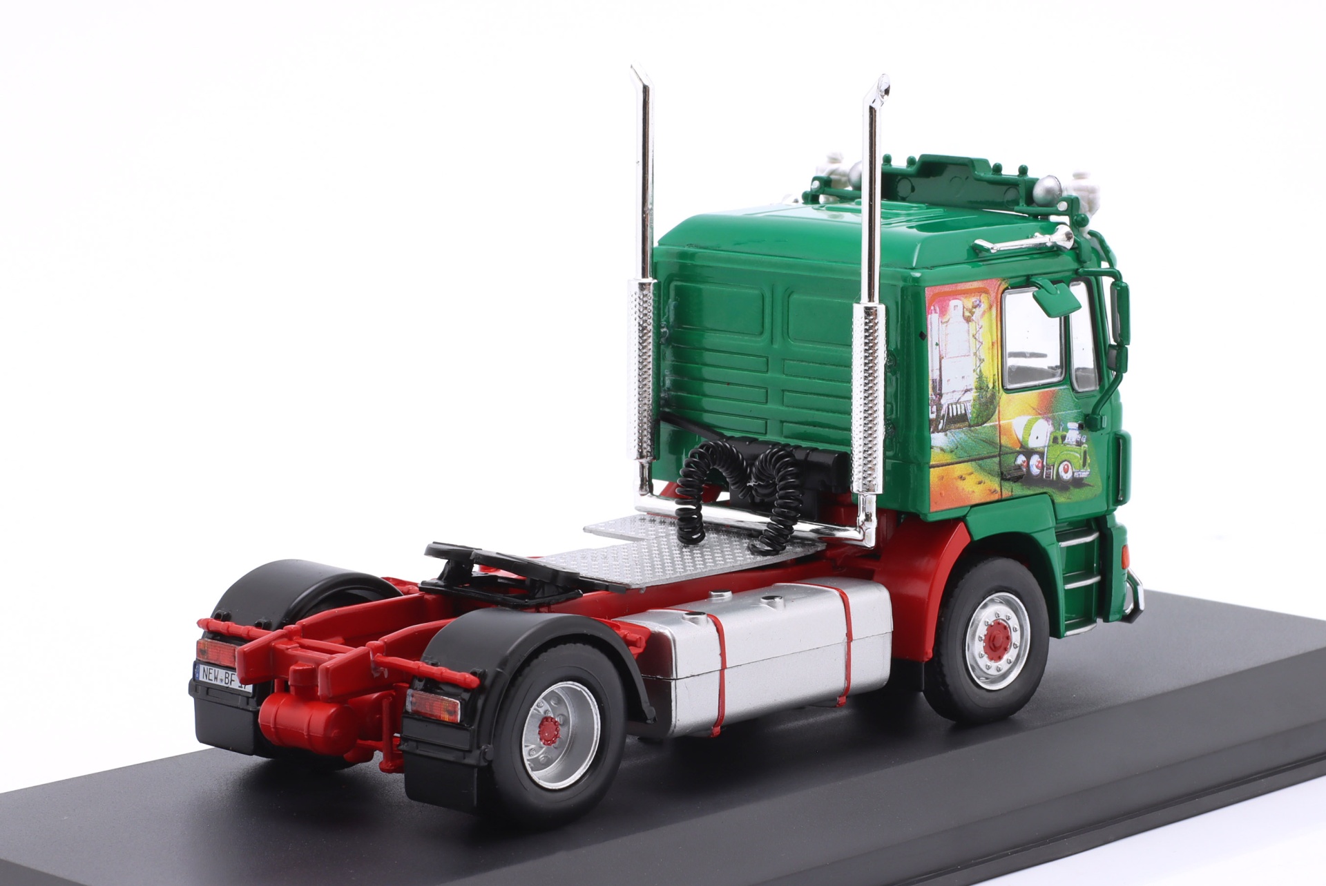 MAN F200 (low cab) Sattelzugmaschine Baujahr 2000 gr&uuml;n / Dekor  