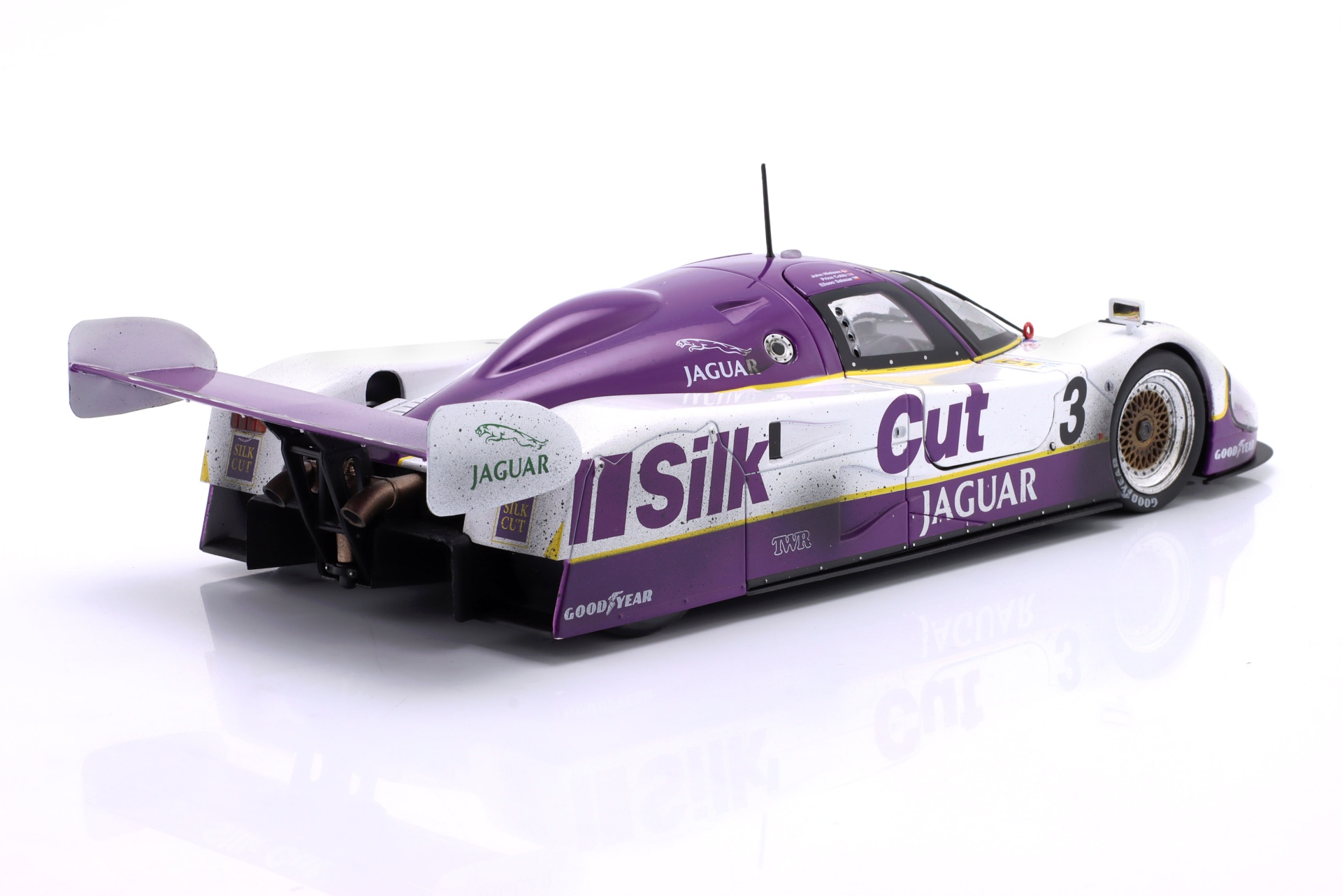 Jaguar XJR-12 #3 Sieger 24h LeMans 1990 Dirty & Lights Version  