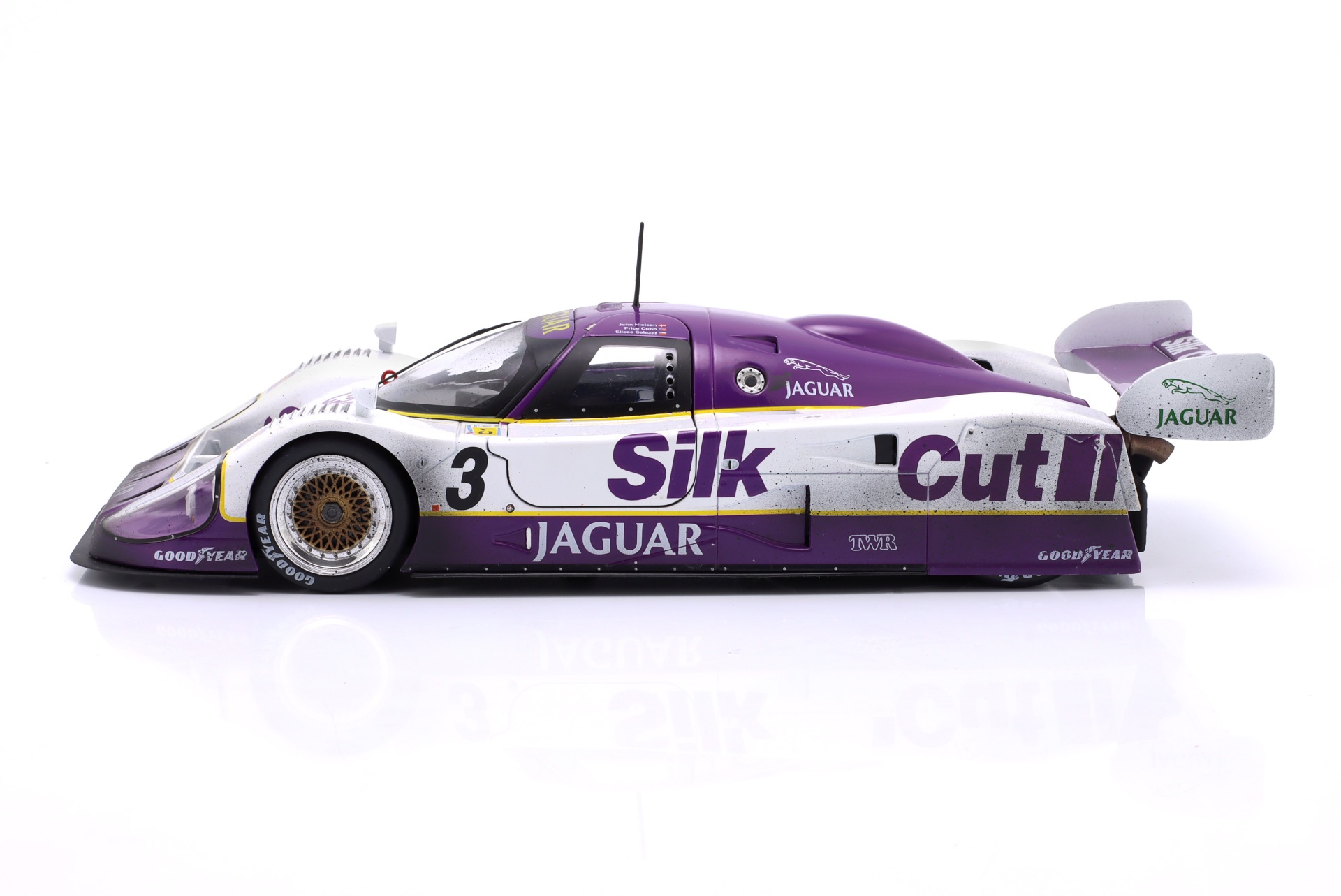 Jaguar XJR-12 #3 Sieger 24h LeMans 1990 Dirty & Lights Version  