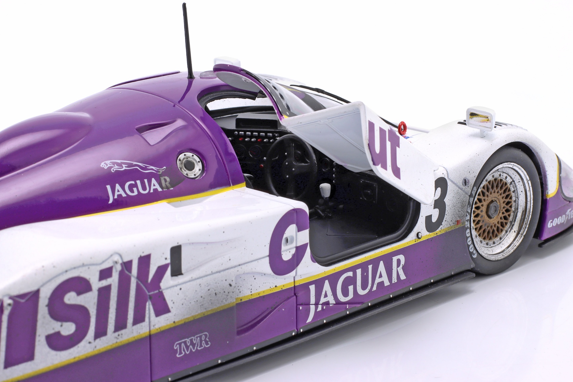 Jaguar XJR-12 #3 Sieger 24h LeMans 1990 Dirty & Lights Version  