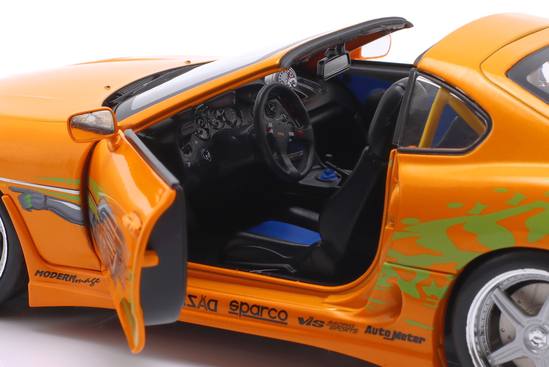 Brian's Toyota Supra MK4 Movie Fast & Furious (2001) orange  