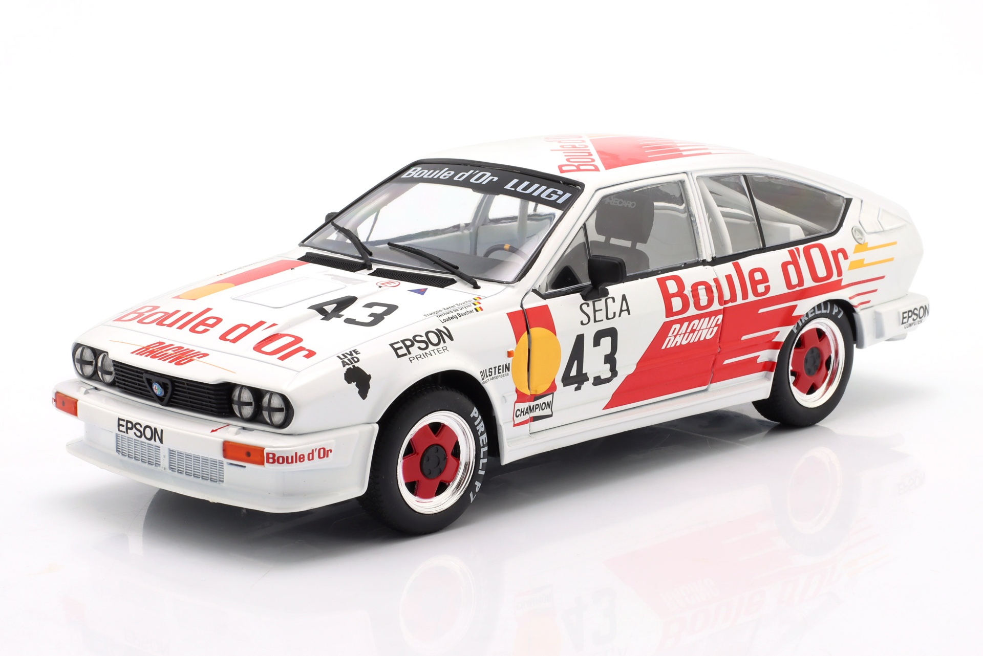 Alfa Romeo Alfetta GTV6 #43 24h Spa 1985 Luigi Racing  