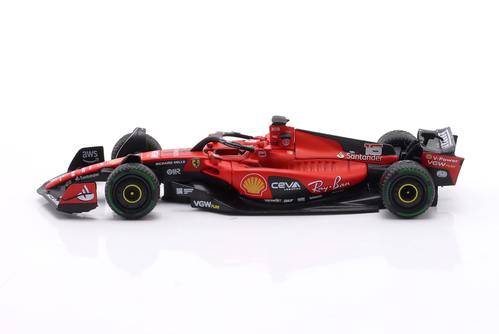 	Charles Leclerc Ferrari SF-23 #16 6th Monaco GP Formel 1 2023  BBR