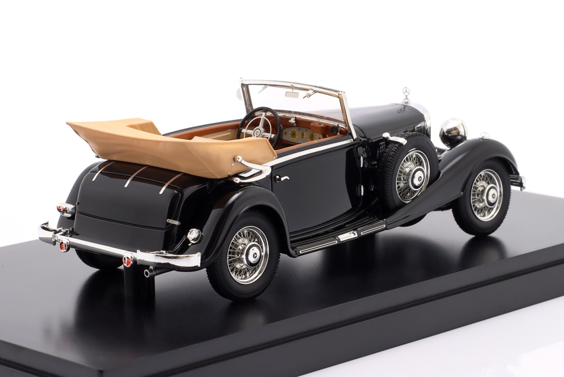 Mercedes-Benz 500K (W29) Cabriolet C 1934-1936 schwarz  
