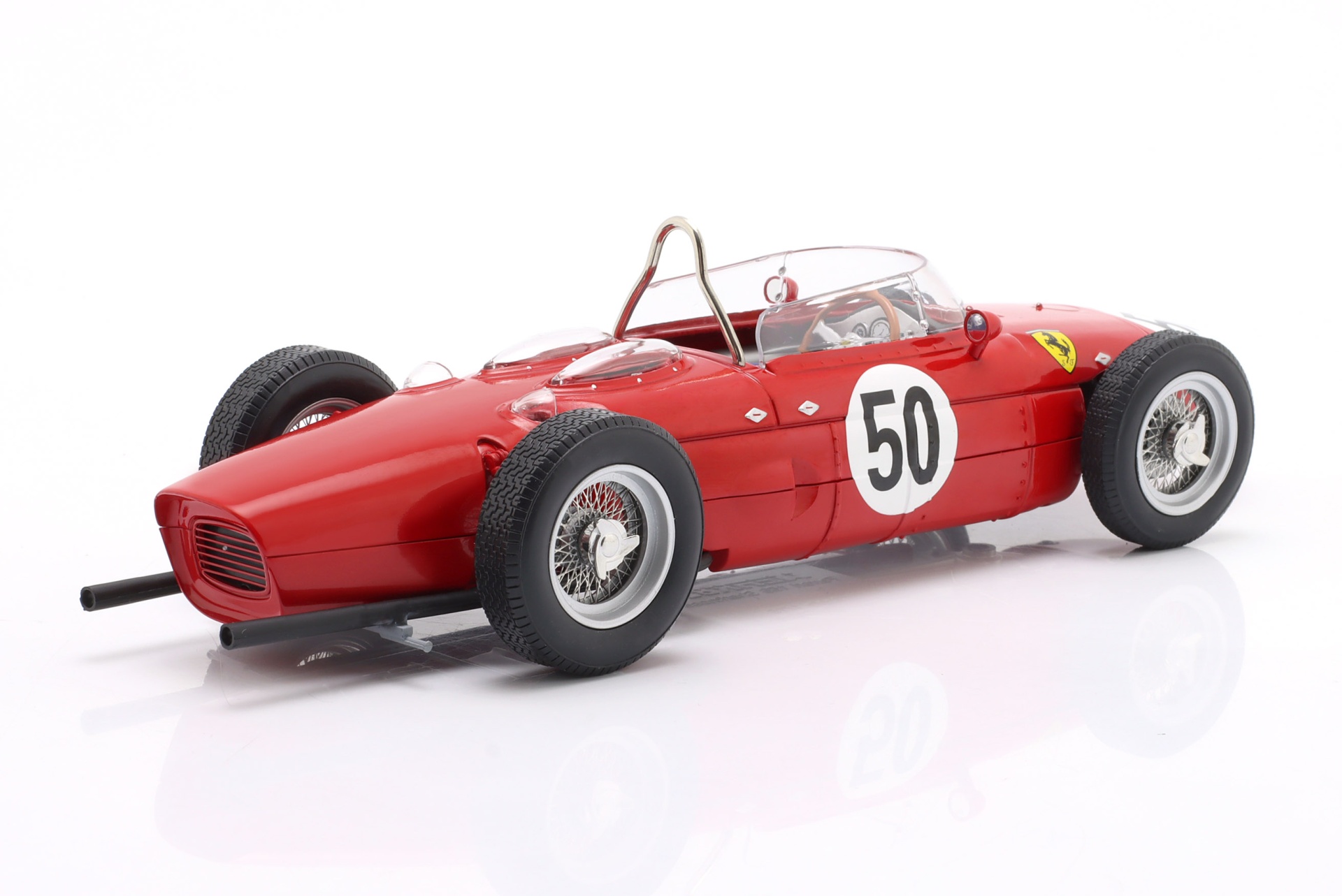G. Baghetti Ferrari 156 Sharknose #50 Sieger Frankreich GP Formel 1 1961  