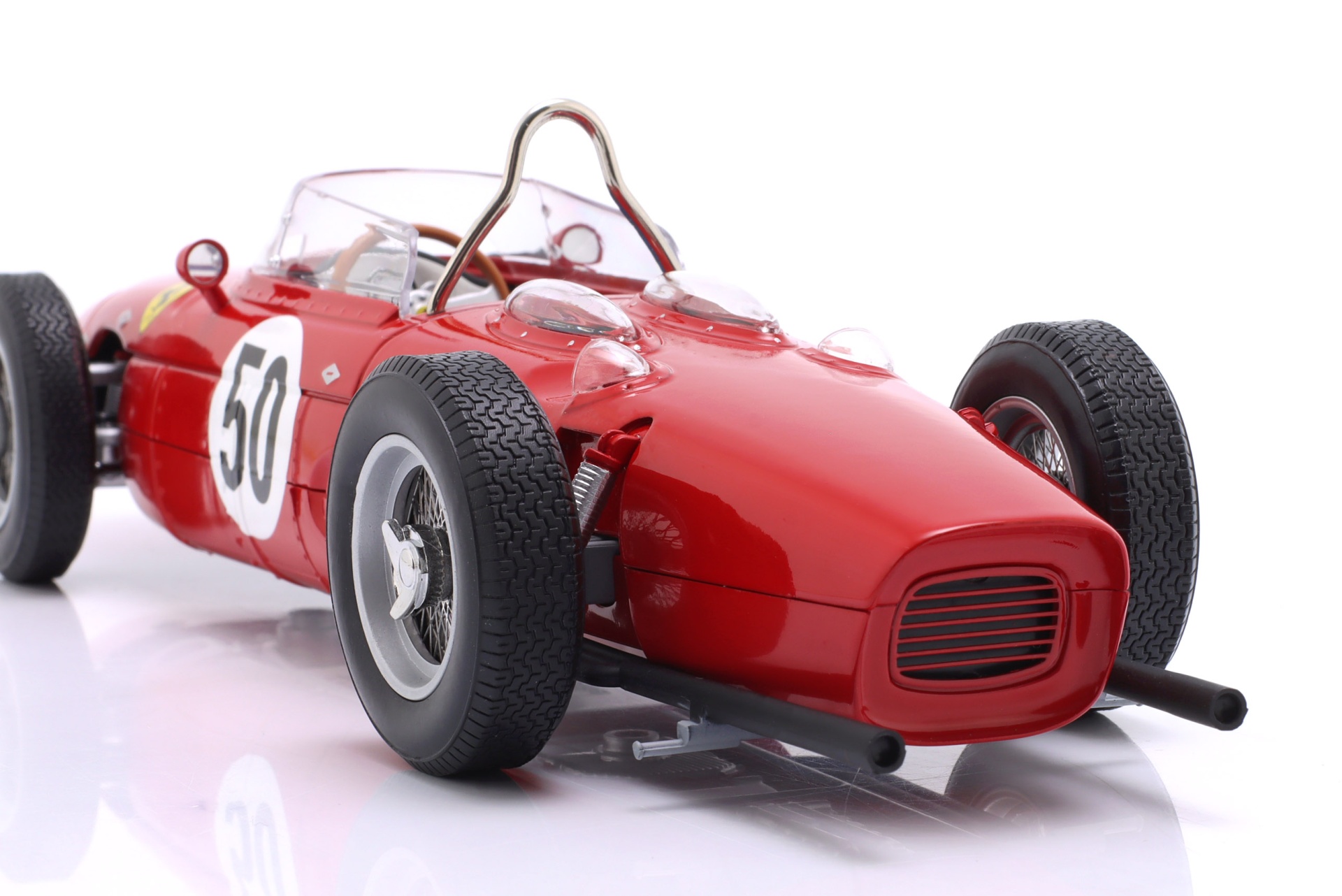 G. Baghetti Ferrari 156 Sharknose #50 Sieger Frankreich GP Formel 1 1961  