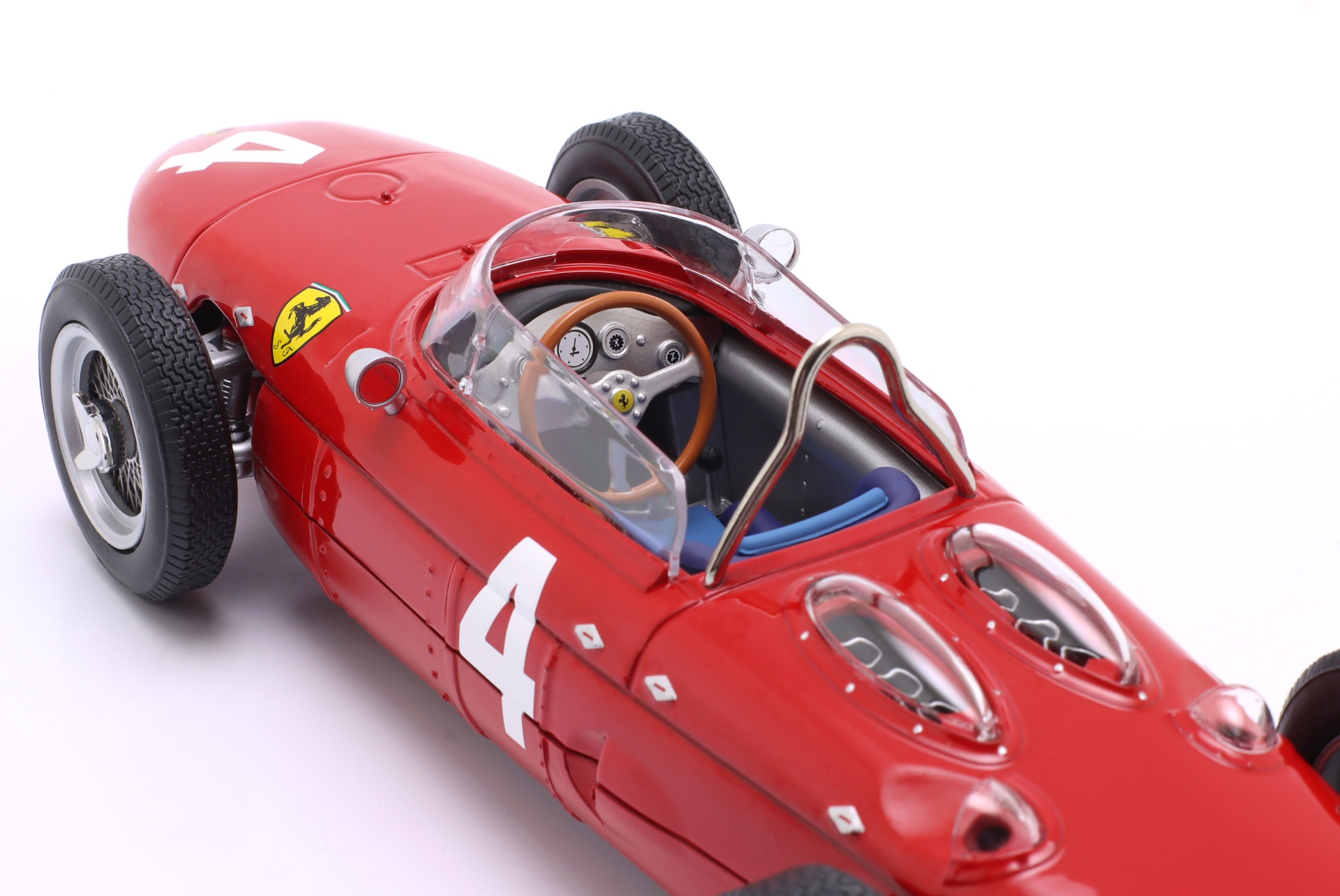 Phil Hill Ferrari 156 Sharknose #4 Sieger Belgien GP Formel 1 Weltmeister 1961  
