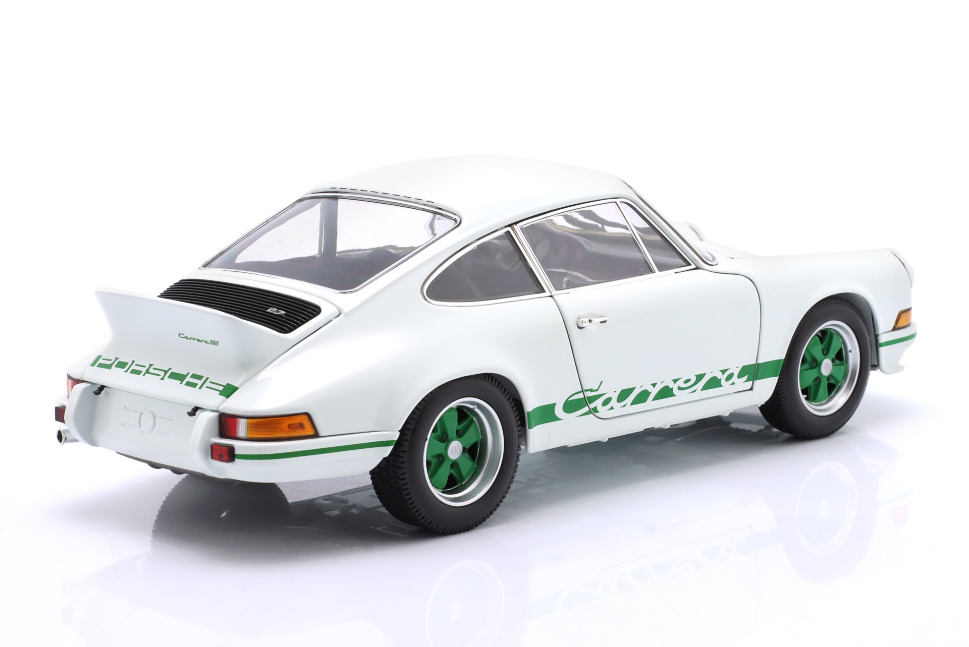 Porsche 911 Carrera RS 2.7 Baujahr 1972 wei&szlig; / gr&uuml;n  