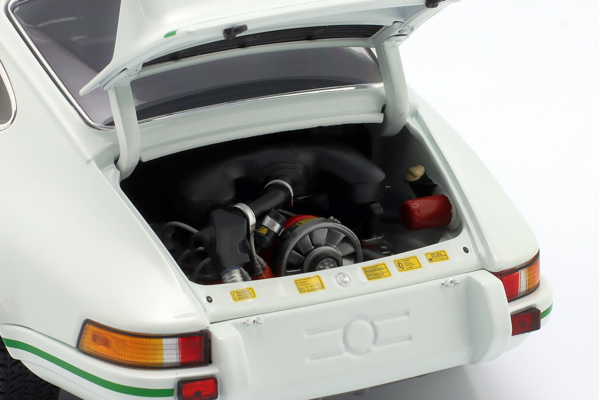 Porsche 911 Carrera RS 2.7 Baujahr 1972 wei&szlig; / gr&uuml;n  
