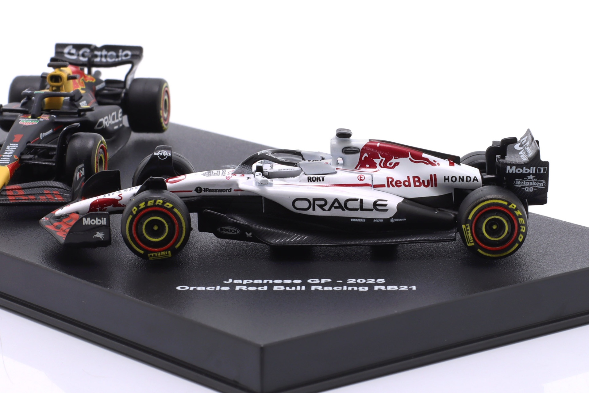2-Car Set Max Verstappen Red Bull RB21 #1 Formel 1 2025  