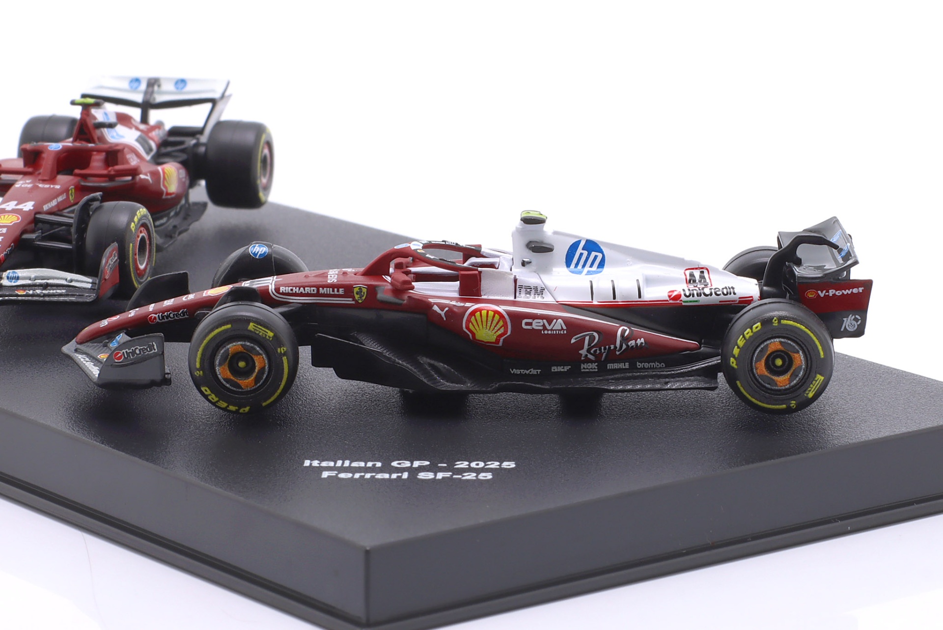 2-Car Set Lewis Hamilton Ferrari SF-25 #44 Formel 1 2025  