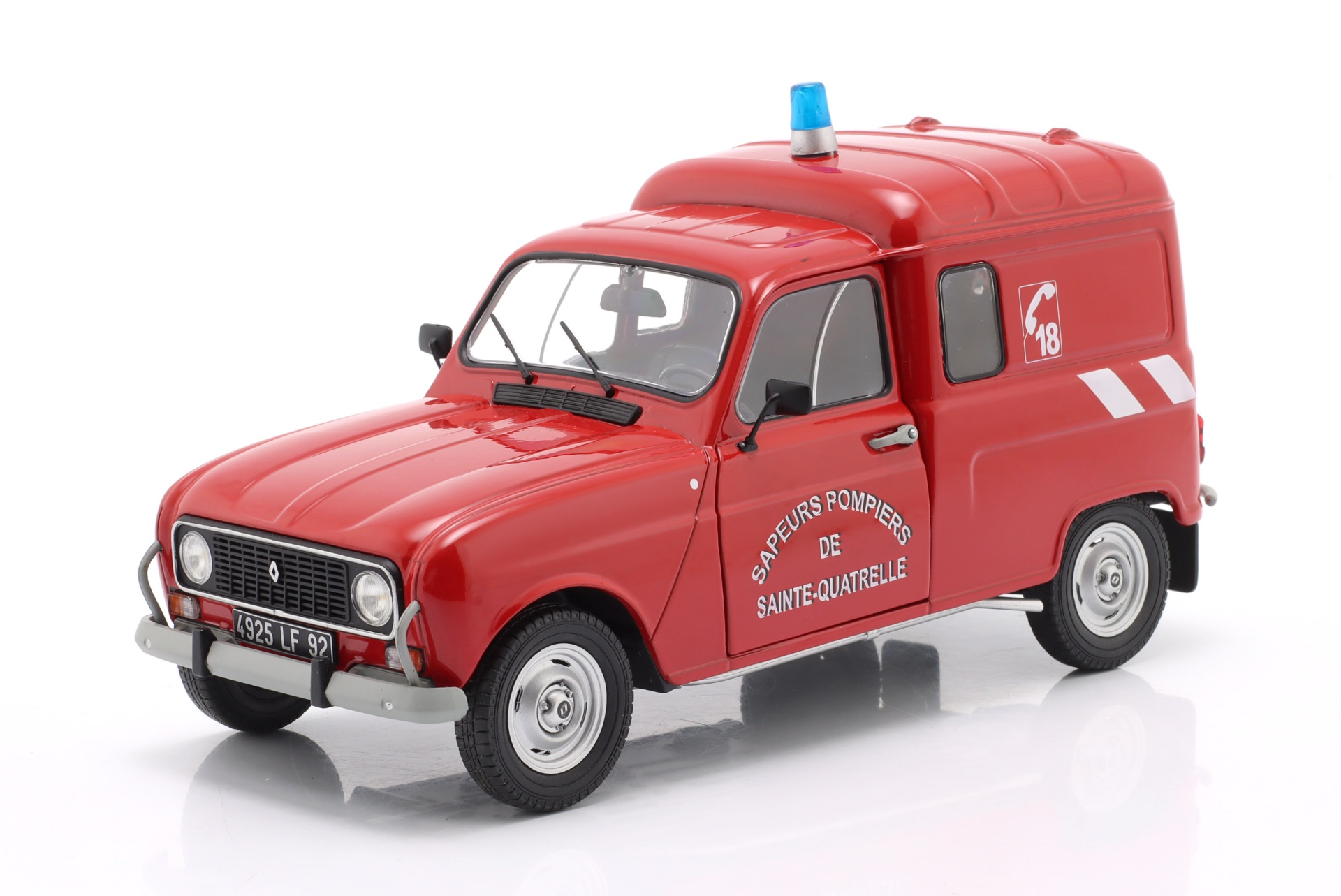 Renault 4LF4 Feuerwehr Baujahr 1976 rot  
