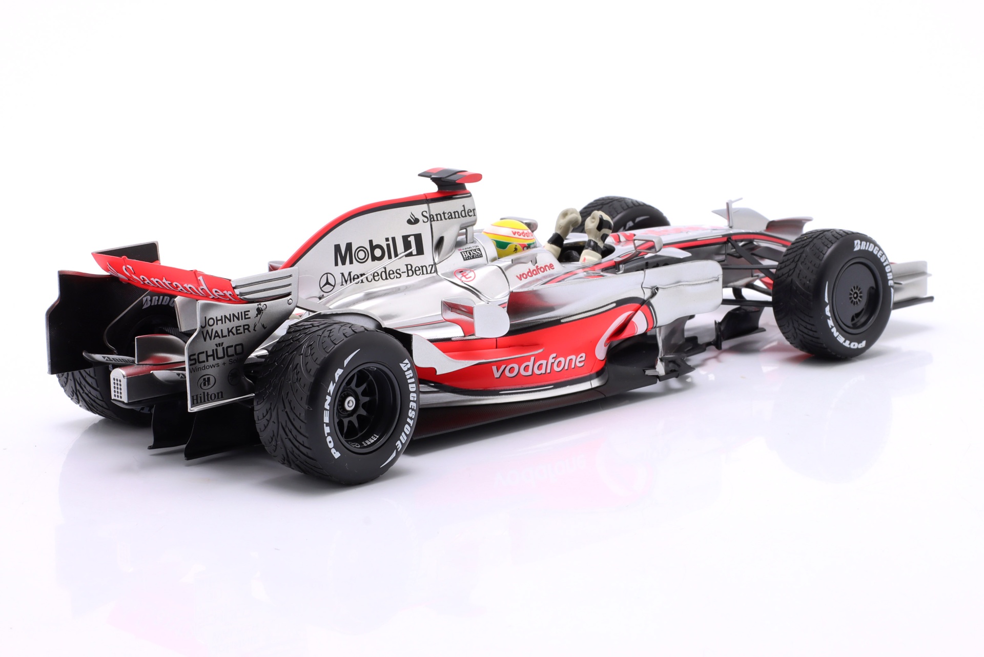 L. Hamilton McLaren MP4/23 #22 Brasilien GP Formel 1 Weltmeister 2008  
