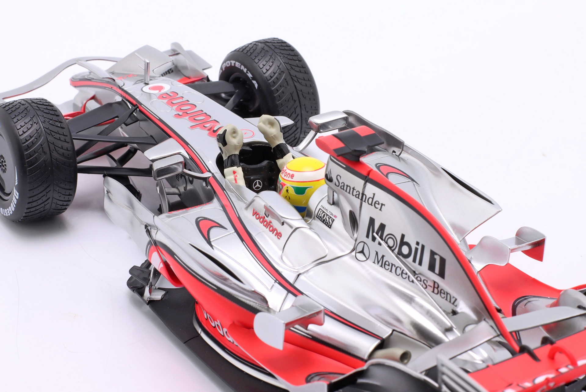 L. Hamilton McLaren MP4/23 #22 Brasilien GP Formel 1 Weltmeister 2008  