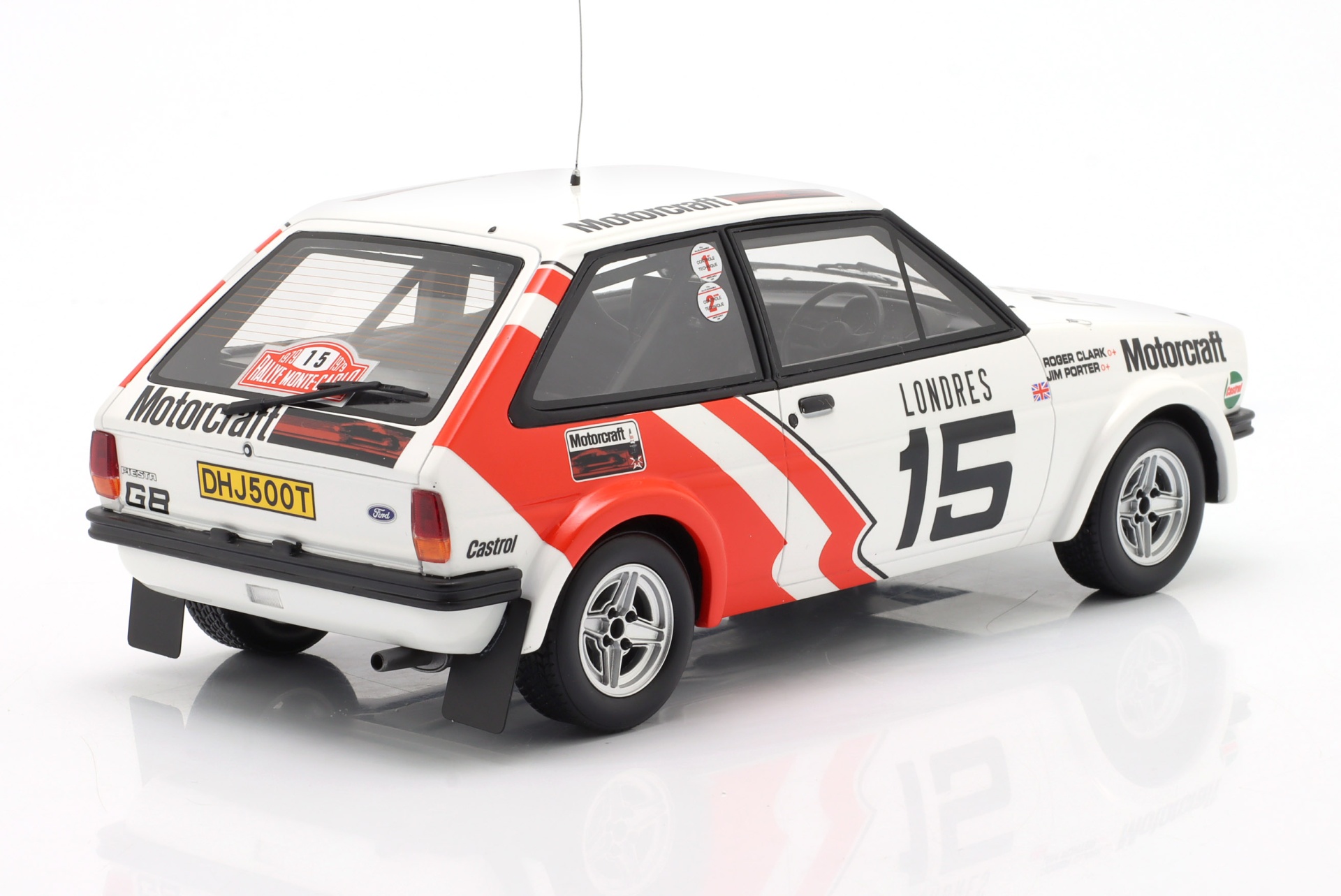 Ford Fiesta 1600 #15 Rallye Monto Carlo 1979 Clark ,Porter  OttOmobile