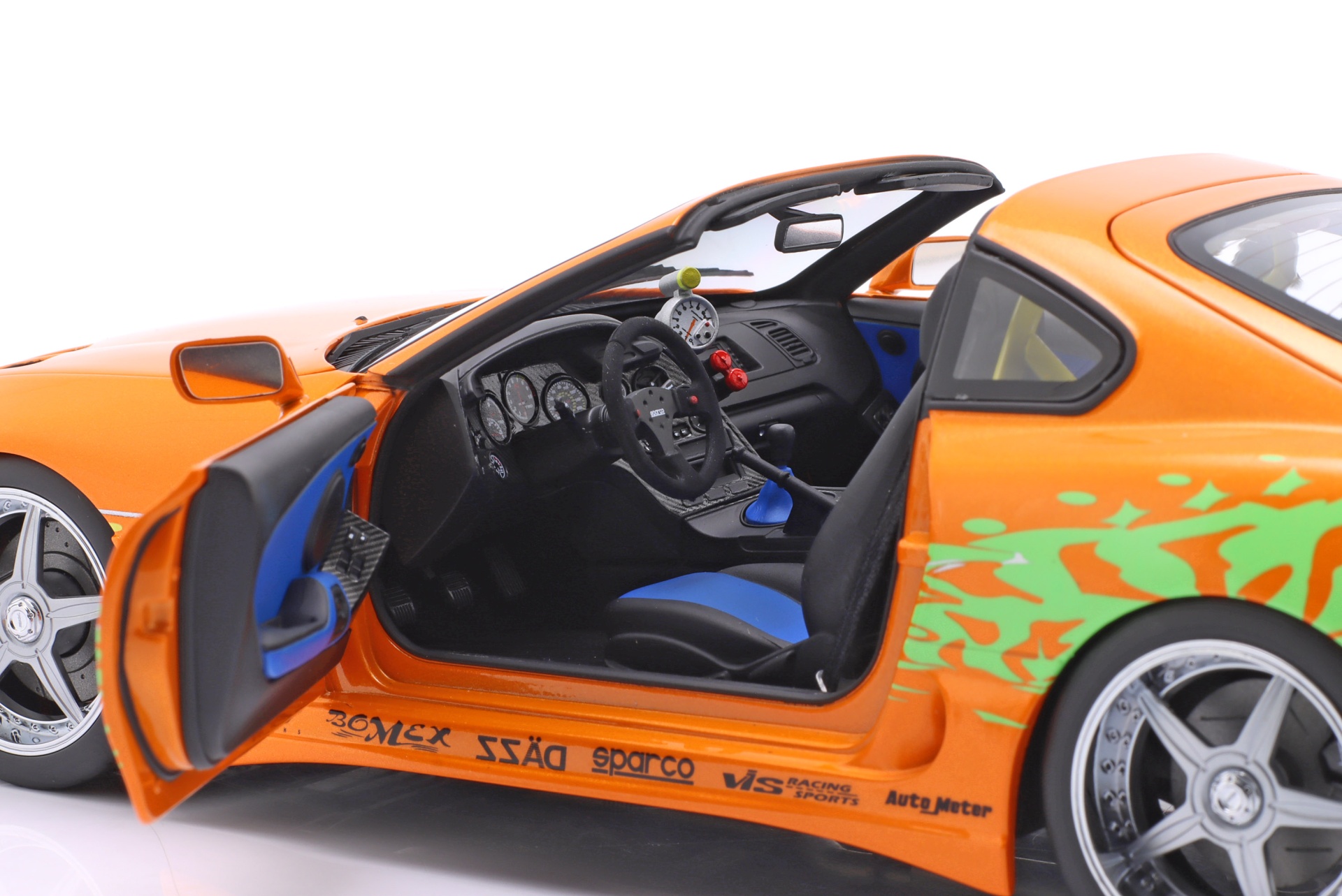 Brian's Toyota Supra MK4 Movie Fast & Furious (2001) orange  