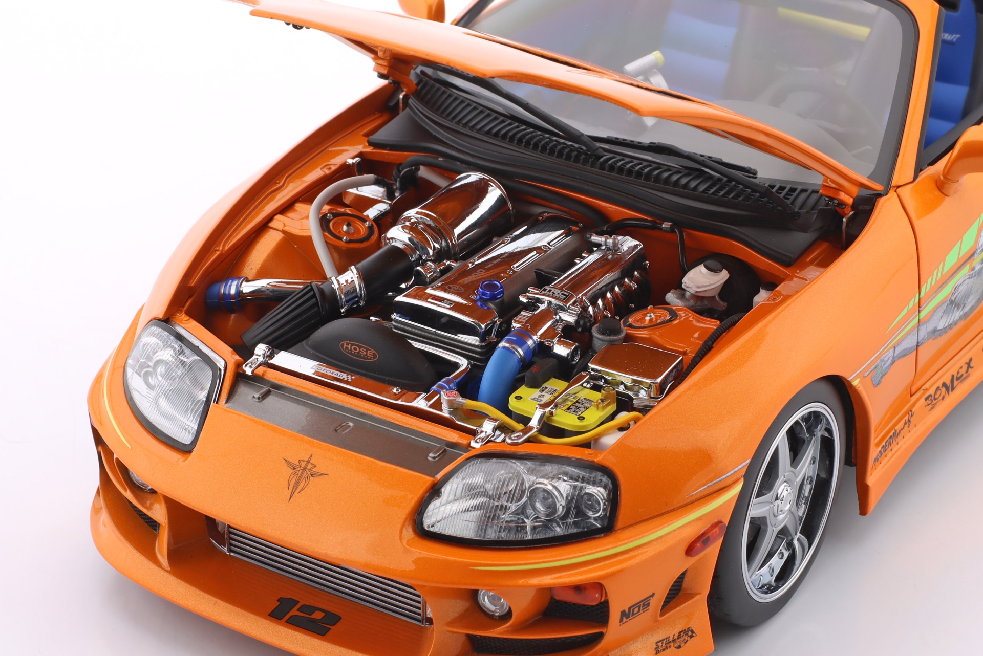 Brian's Toyota Supra MK4 Movie Fast & Furious (2001) orange  