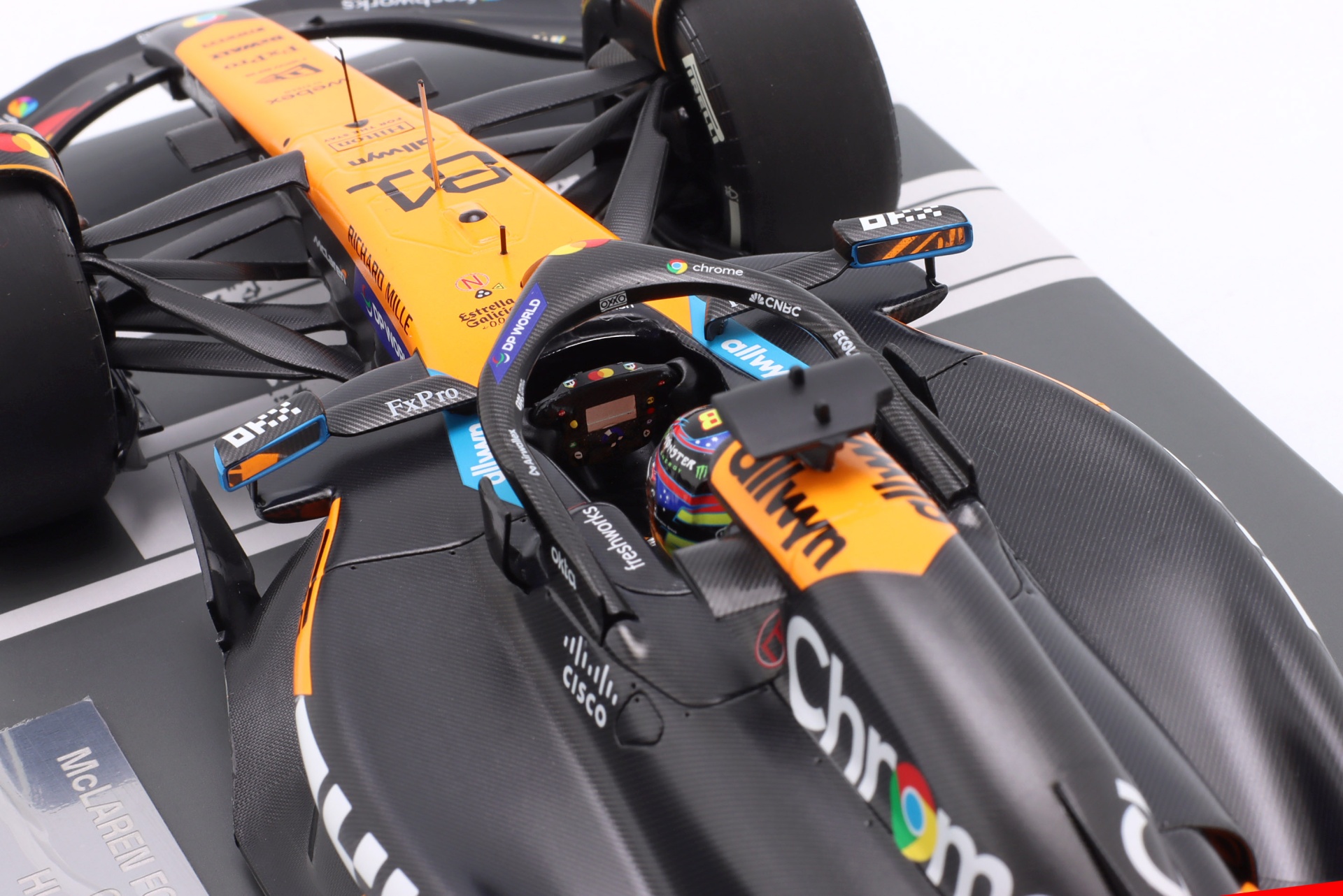 Oscar Piastri McLaren MCL39 #81 2nd Ungarn GP Formel 1 2025  