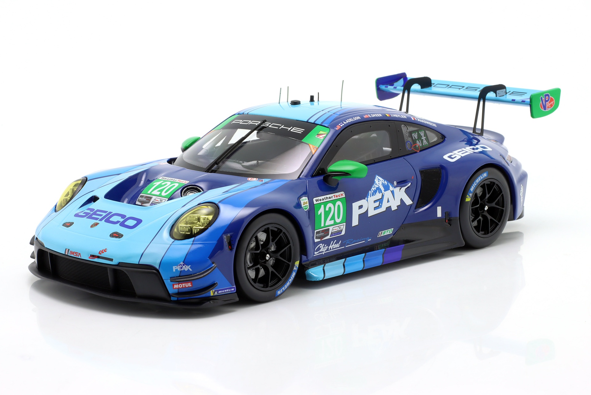Porsche 911 GT3 R #120 24h Daytona 2024 Wright Motorsports  