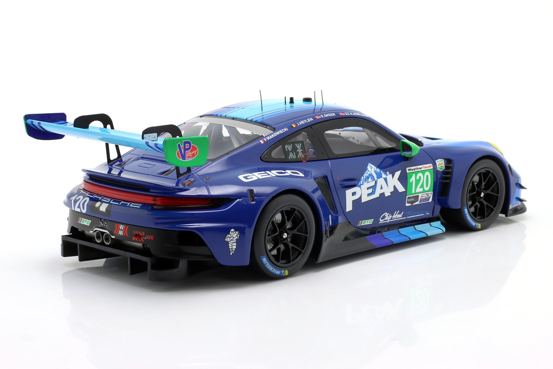 Porsche 911 GT3 R #120 24h Daytona 2024 Wright Motorsports  